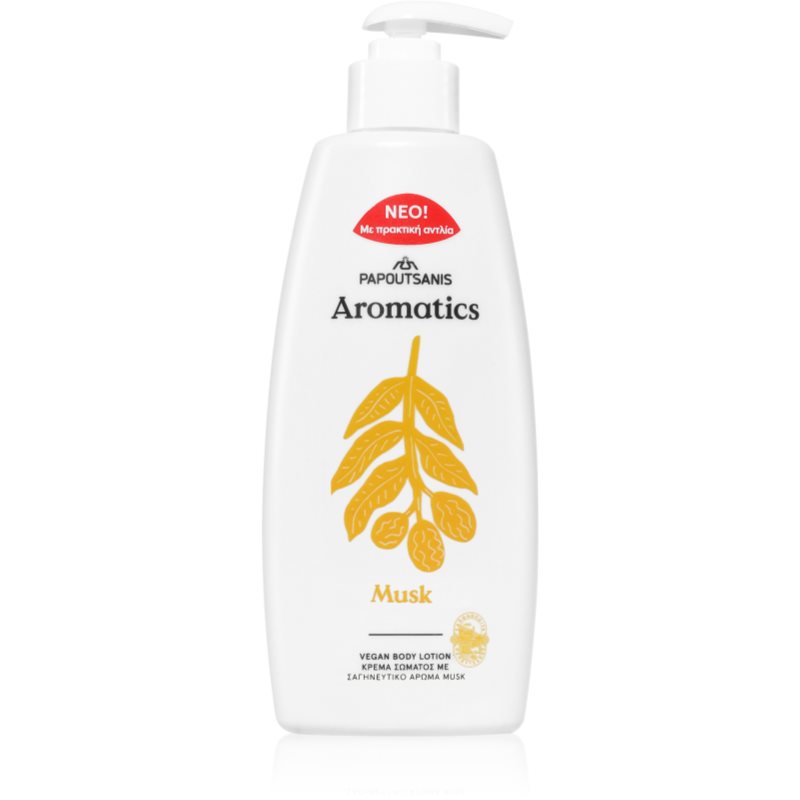 PAPOUTSANIS Aromatics Musk tělové mléko 300 ml - parfo.cz