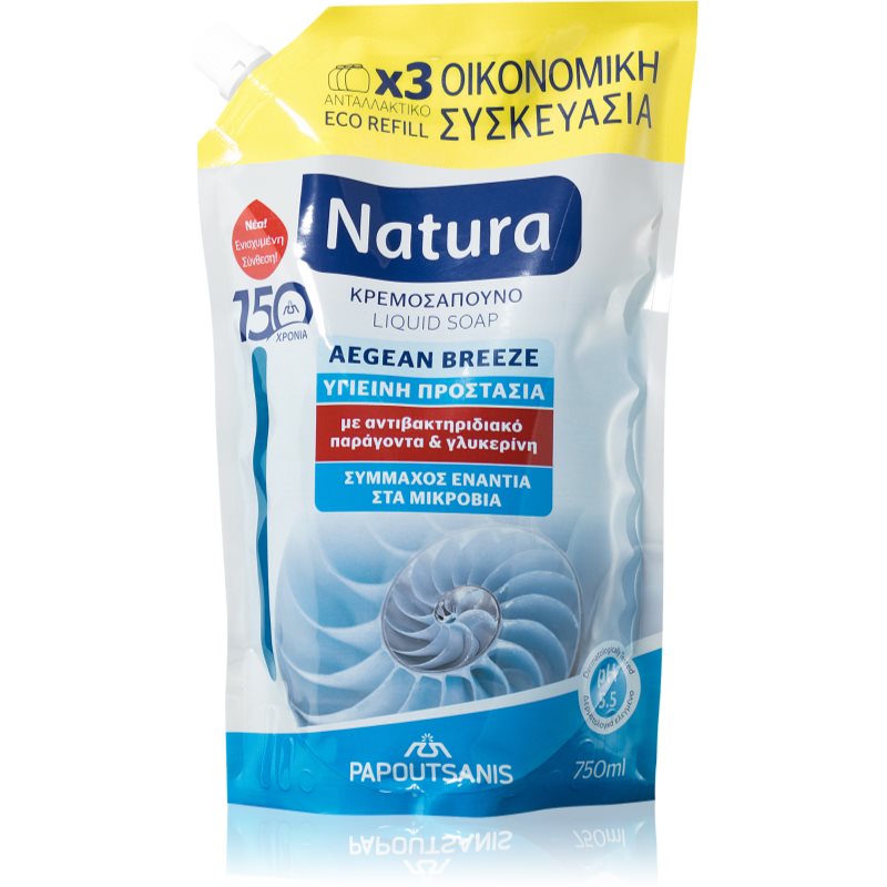 PAPOUTSANIS Natura Aegean Breeze náhradní náplň 750 ml - parfo.cz