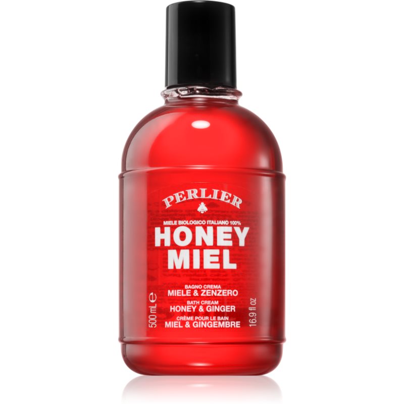 Perlier Honey Miel Honey & Ginger sprchový a koupelový krém 500 ml - parfo.cz