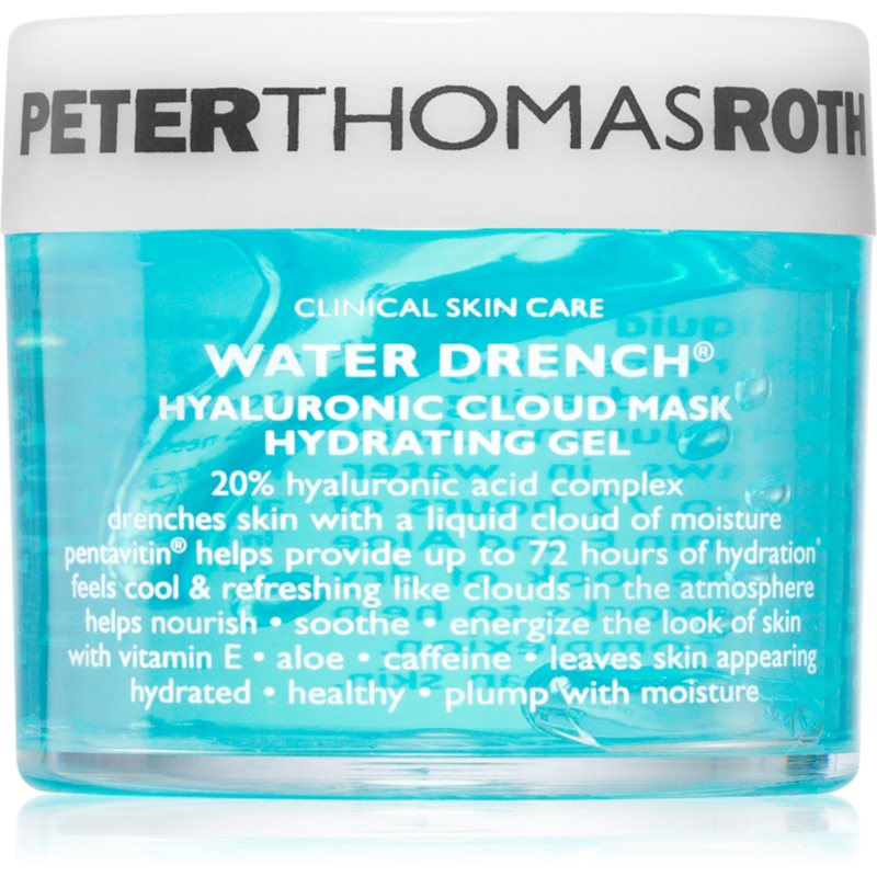 Peter Thomas Roth Water Drench Hyaluronic Cloud Mask Hydrating Gel hydratační gelová maska s kyselinou hyaluronovou 50 ml - parfo.cz