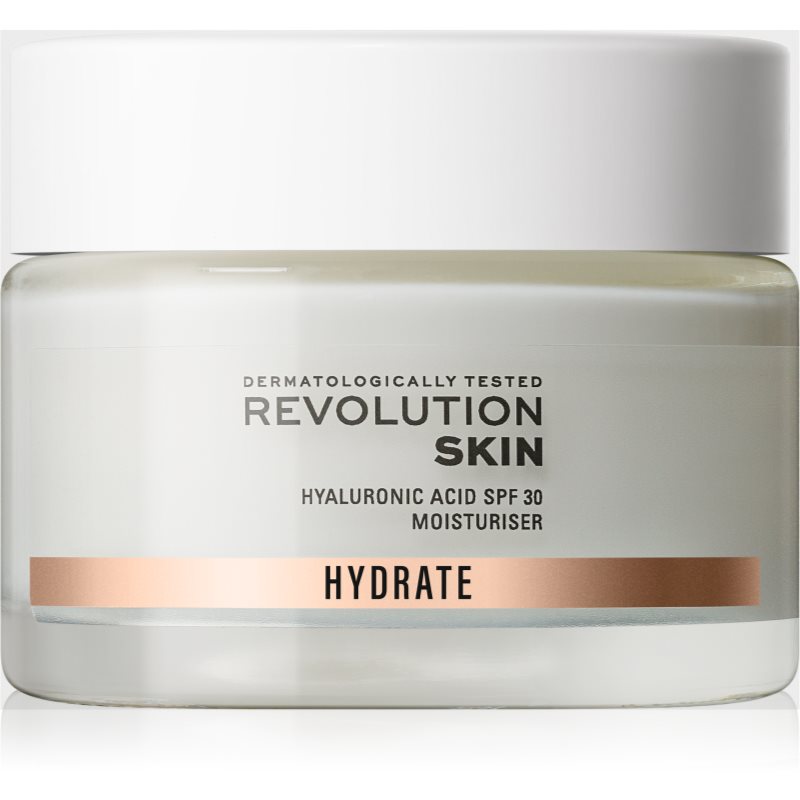 Revolution Skincare Hydrate Hyaluronic Acid hydratační pleťový krém SPF 30 50 ml - parfo.cz