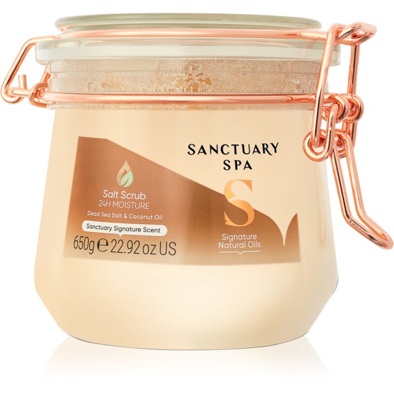 Sanctuary Spa Signature Natural Oils solný peeling pro výživu a hydrataci 650 g - parfo.cz