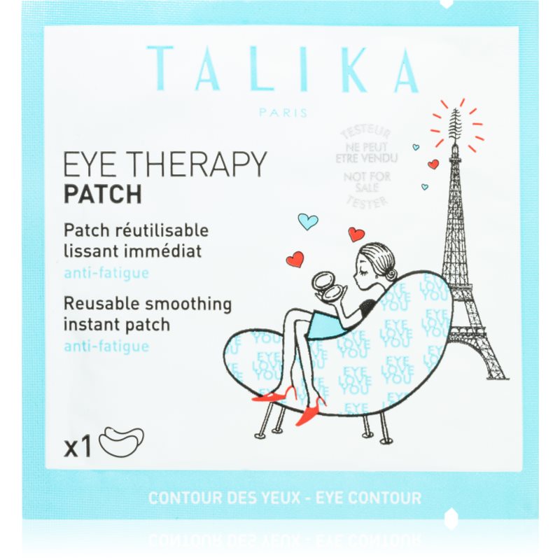 Talika Eye Therapy Patch Reusable vyhlazující maska na oční okolí 1 ks - parfo.cz