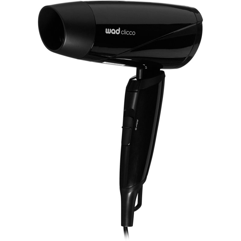 Wad Clicco Mini Hair Dryer cestovní fén na vlasy Black 1 ks - parfo.cz