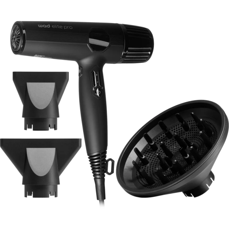 Wad Elite Pro Hair Dryer fén na vlasy Black 1 ks - parfo.cz