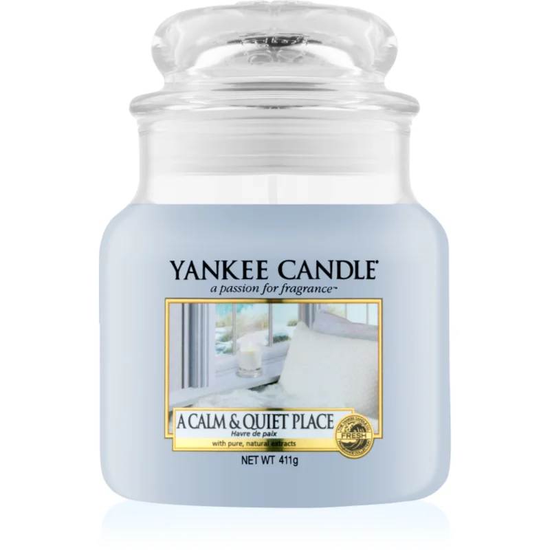 Yankee Candle A Calm & Quiet Place vonná svíčka Classic velká 411 g - parfo.cz