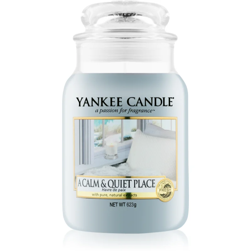 Yankee Candle A Calm & Quiet Place vonná svíčka Classic velká 623 g - parfo.cz