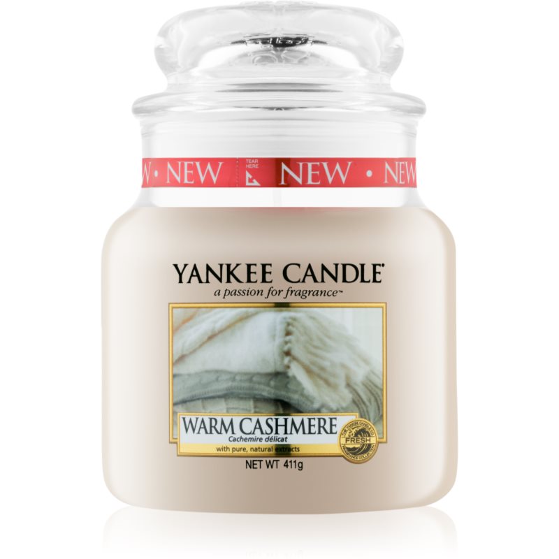 Yankee Candle Warm Cashmere vonná svíčka 411 g - parfo.cz