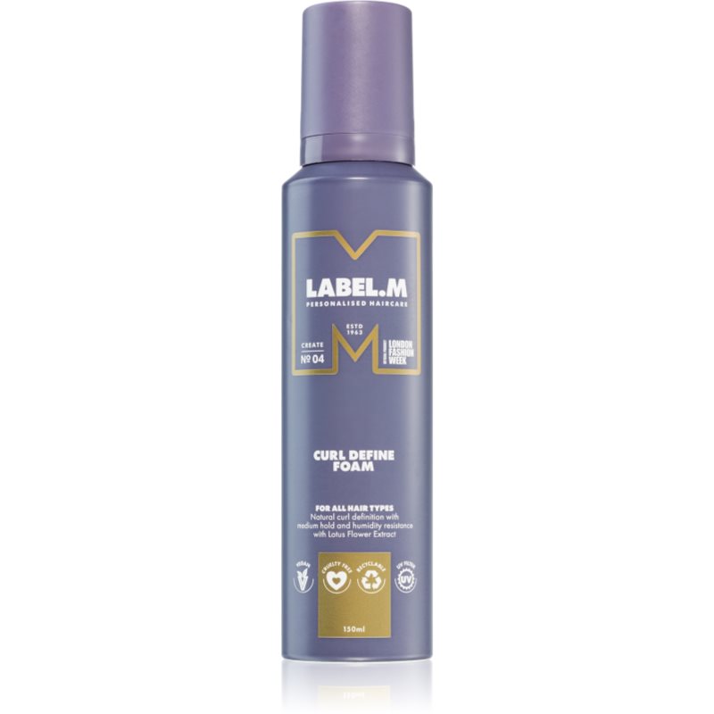 label.m Curl pěna pro kudrnaté vlasy 150 ml - parfo.cz