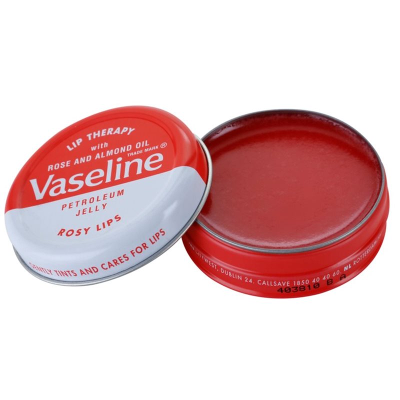 Vaseline Lip Therapy balzám na rty Rose and Almond Oil 20 g - parfo.cz