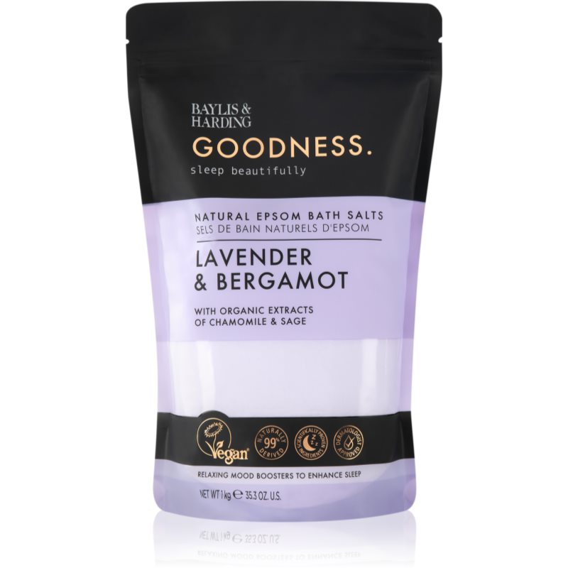 Baylis & Harding Goodness Sleep Beautifully sůl do koupele s levandulí 1 kg - parfo.cz