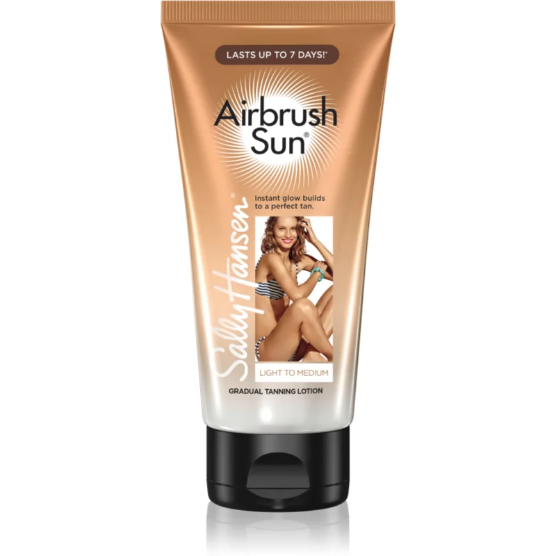 Sally Hansen Airbrush Sun samoopalovací krém na tělo a obličej odstín 01 Light to Medium 175 ml - parfo.cz