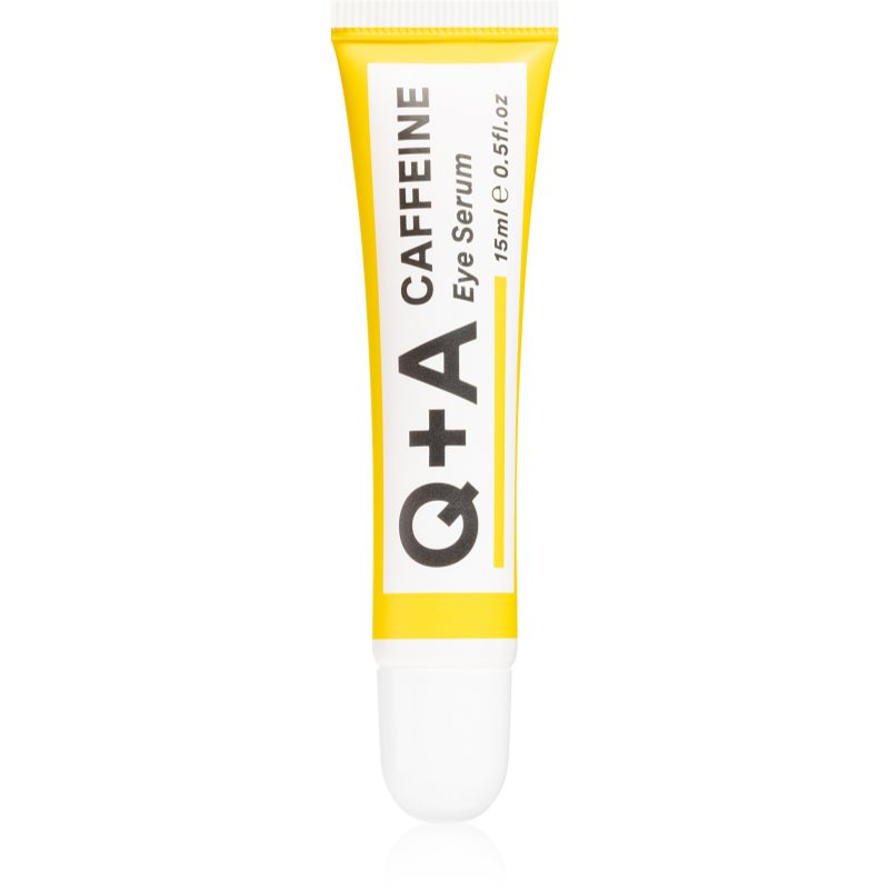Q+A Caffeine rozjasňující oční sérum s kofeinem 15 ml - parfo.cz