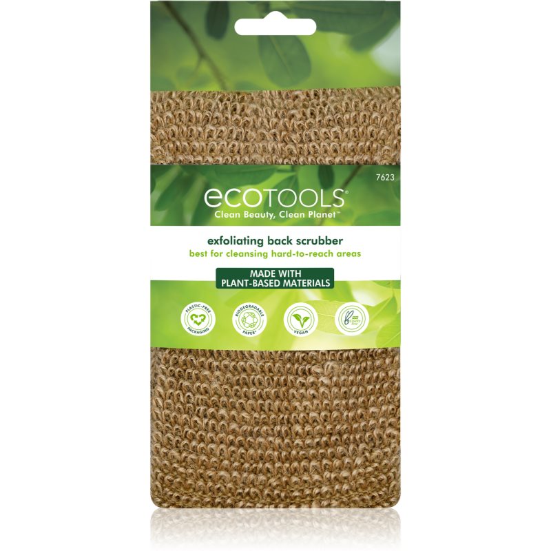 EcoTools Bath & Shower Scrubber mycí žínka na záda 1 ks - parfo.cz