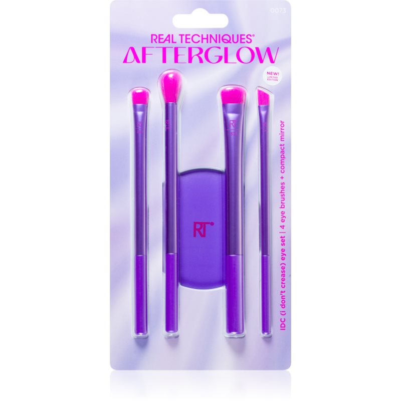 Real Techniques Afterglow I Don't Crease sada štětců na oči 5 ks - parfo.cz
