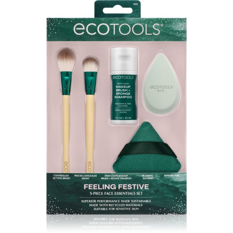 EcoTools Feeling Festive Face Feeling Festive sada štětců - parfo.cz
