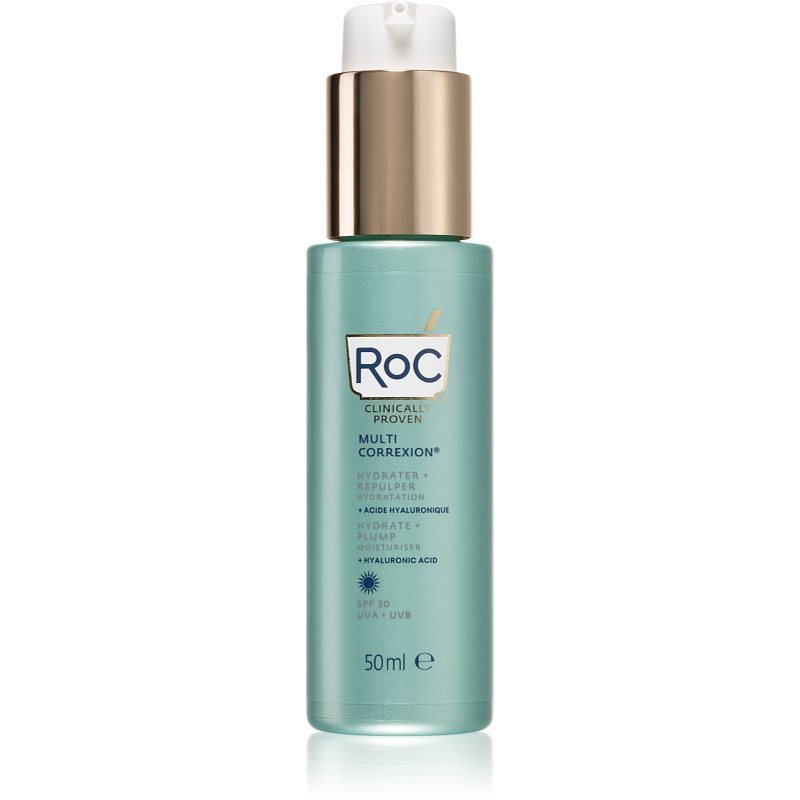 RoC Multi Correxion Hydrate & Plump intenzivní hydratační krém pro zpevnění pleti SPF 30 50 ml - parfo.cz