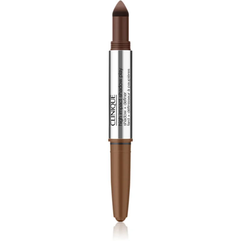 Clinique High Impact Shadow Play™ Shadow & Definer oční stíny v tužce duo odstín Rum + Cola 1