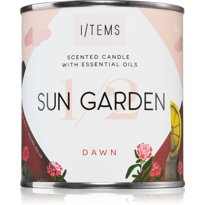 I/TEMS Artist Collection 1/2 Sun Garden vonná svíčka 200 g - parfo.cz