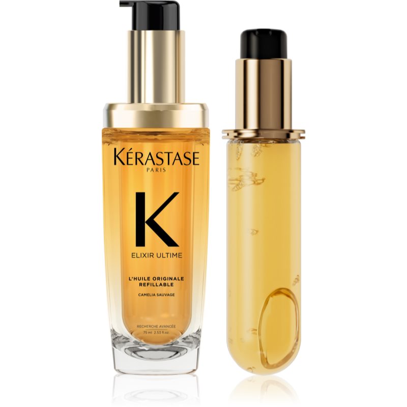 Kérastase Elixir Ultime L'huile Originale výhodné balení pro lesk a hebkost vlasů 2x75 ml - parfo.cz