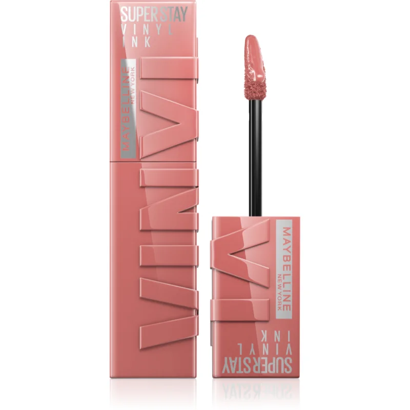 MAYBELLINE NEW YORK SuperStay Vinyl Ink dlouhotrvající tekutá rtěnka 100 CHARMED 4.2 ml - parfo.cz