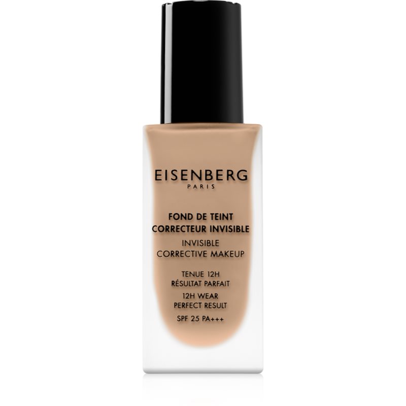 Eisenberg Le Maquillage Fond De Teint Correcteur Invisible make-up pro přirozený vzhled SPF 25 odstín 04 Natural Hâlé / Natural Tan 30 ml - parfo.cz