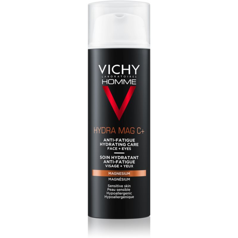 Vichy Homme Hydra-Mag C hydratační péče proti známkám únavy na pleť a oční okolí 50 ml - parfo.cz