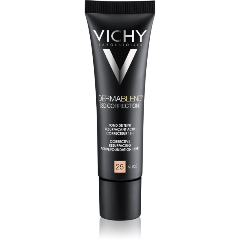 Vichy Dermablend 3D Correction korekční vyhlazující make-up SPF 25 odstín 25 Nude  30 ml - parfo.cz