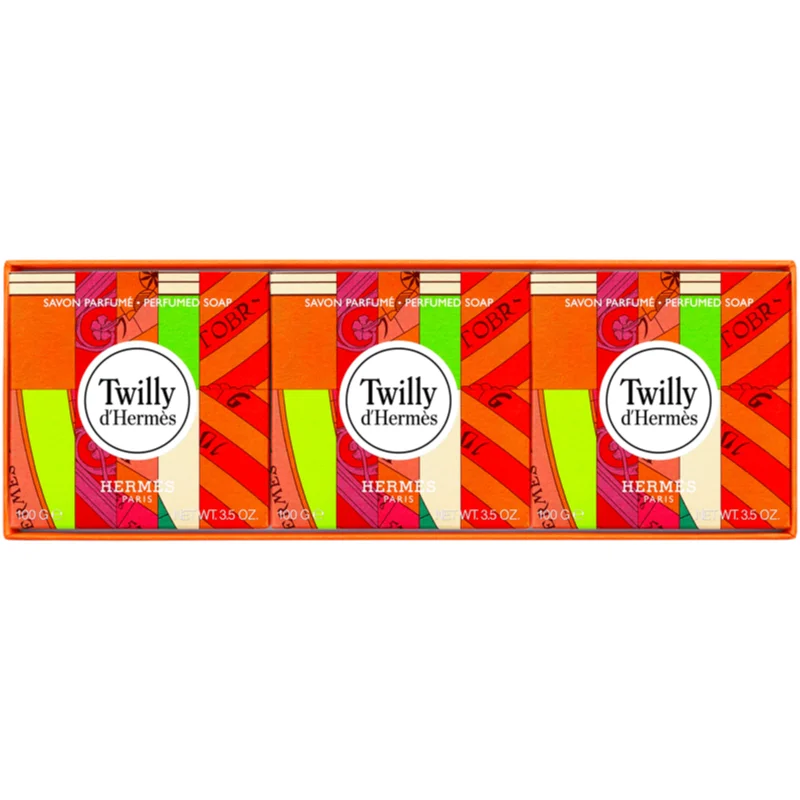 HERMÈS Tutti Twilly d''Hermès Perfumed Soaps Set dárková sada unisex 1 ks - parfo.cz