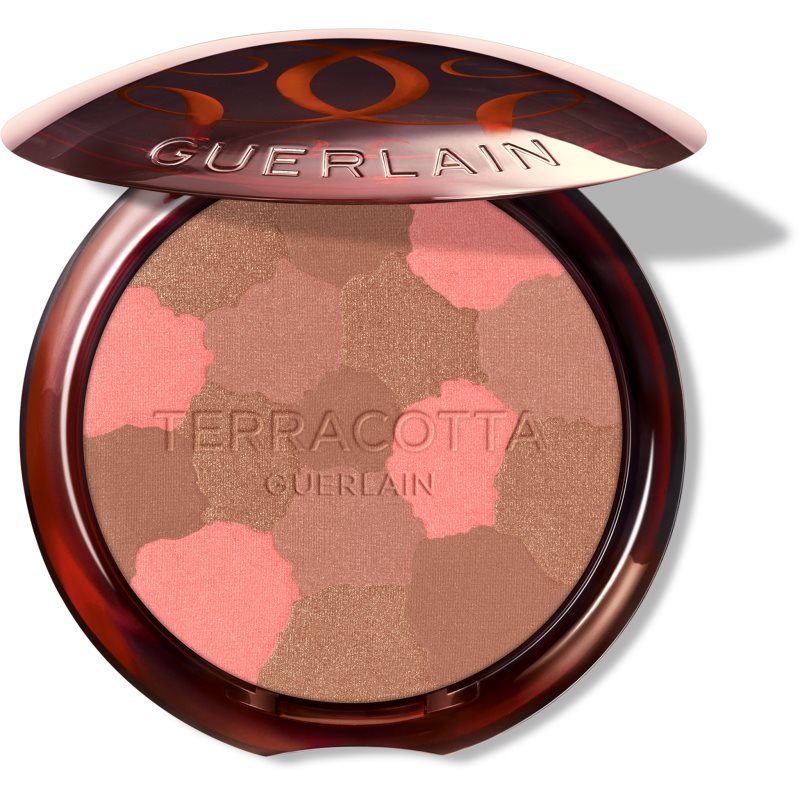 GUERLAIN Terracotta Light bronzující rozjasňující pudr plnitelný odstín 04 Deep Cool 10 g - parfo.cz