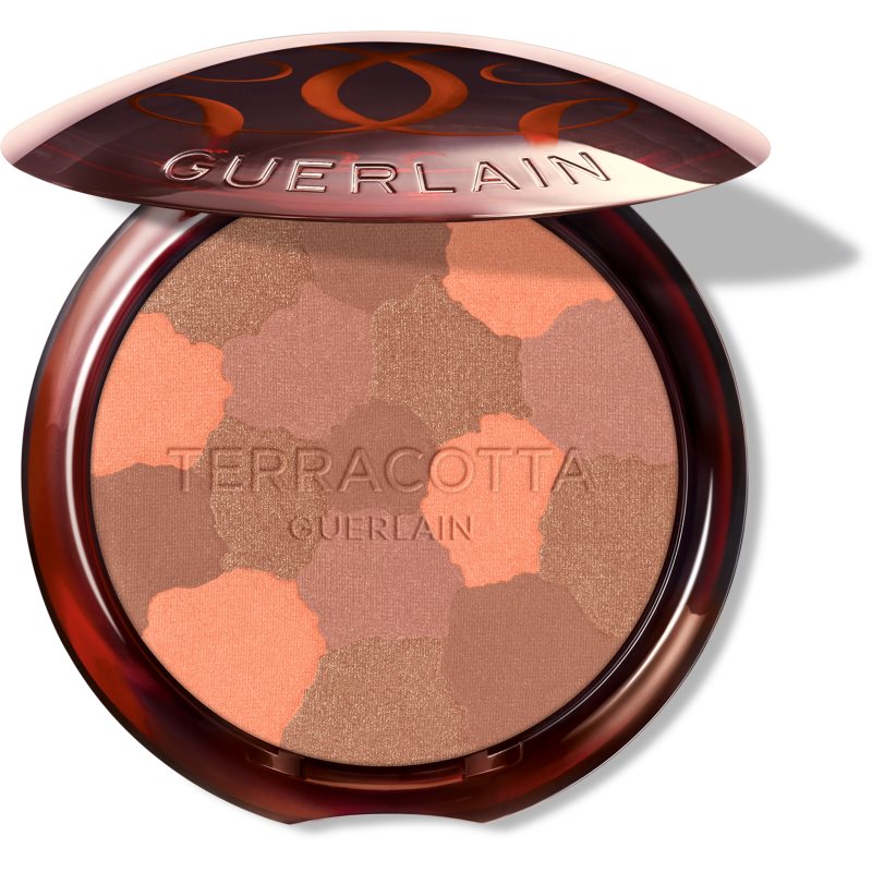 GUERLAIN Terracotta Light bronzující rozjasňující pudr plnitelný odstín 05 Deep Warm 10 g - parfo.cz