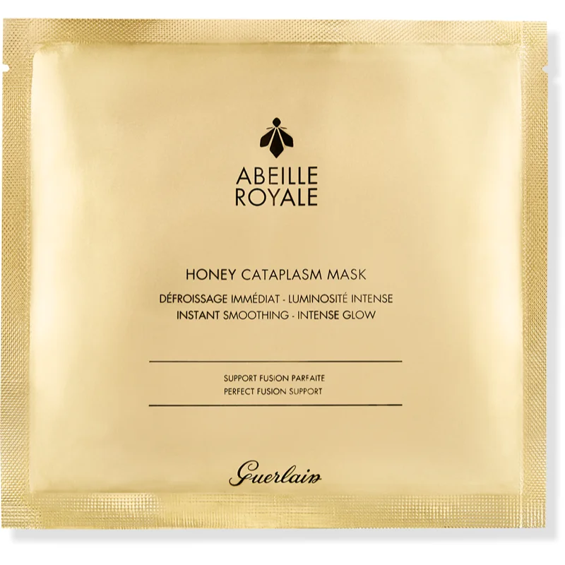 GUERLAIN Abeille Royale Honey Cataplasm Mask plátýnková maska s hydratačním a vyhlazujícím účinkem 4 ks - parfo.cz