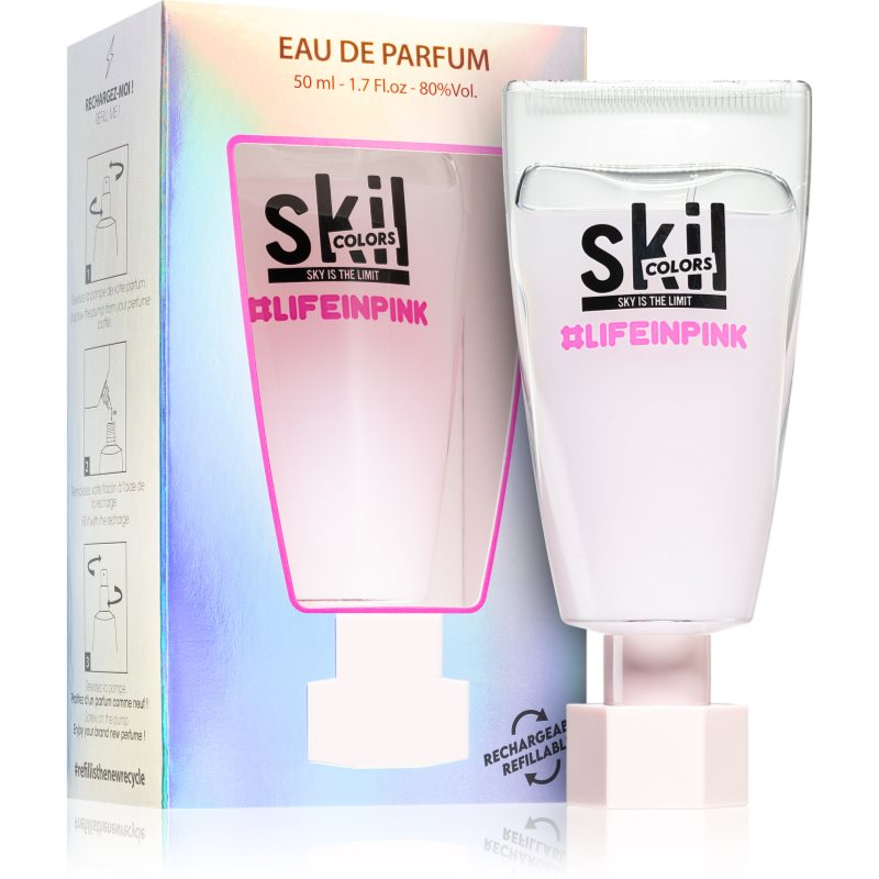 Skil Colors Life in Pink parfémovaná voda pro ženy 50 ml - parfo.cz