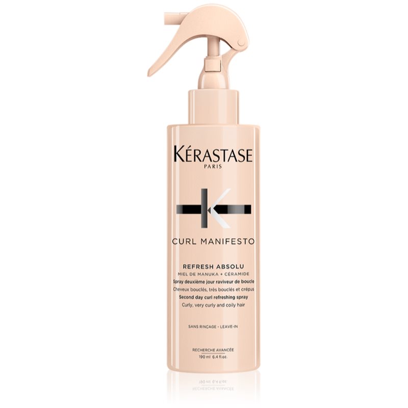 Kérastase Curl Manifesto Refresh Absolu osvěžující sprej pro vlnité a kudrnaté vlasy 190 ml - parfo.cz