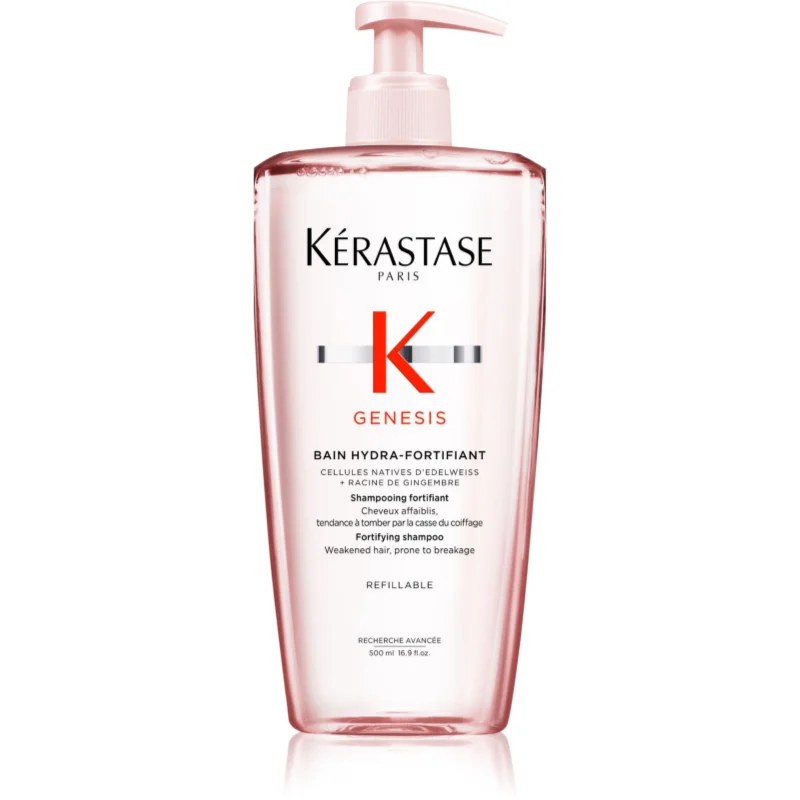 Kérastase Genesis Bain Hydra-Fortifiant posilující šampon pro slabé vlasy s tendencí vypadávat 500 ml - parfo.cz