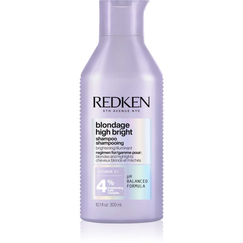 Redken Blondage High Bright rozjasňující šampon pro blond vlasy 300 ml - parfo.cz