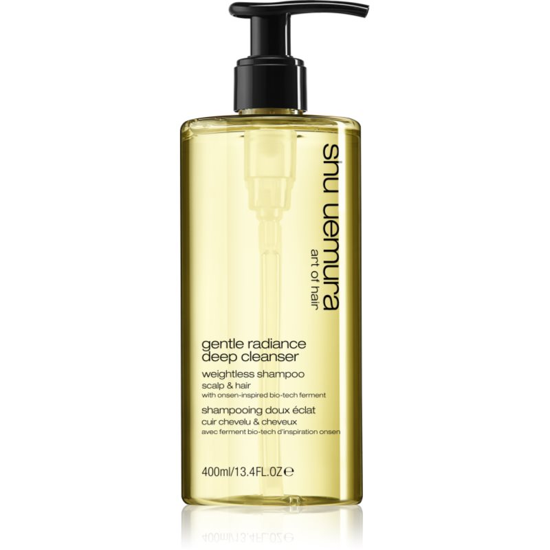 Shu Uemura Deep Cleanser Gentle Radiance jemný čisticí šampon pro zdravé a krásné vlasy 400 ml - parfo.cz
