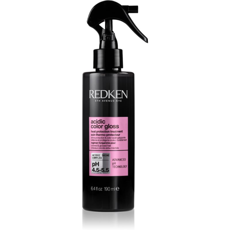 Redken Acidic Color Gloss sprej pro ochranu vlasů před teplem pro barvené vlasy 190 ml - parfo.cz