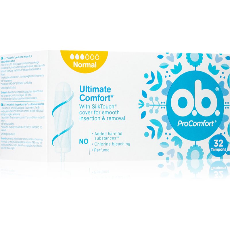 o.b. Pro Comfort Normal tampony 32 ks - parfo.cz