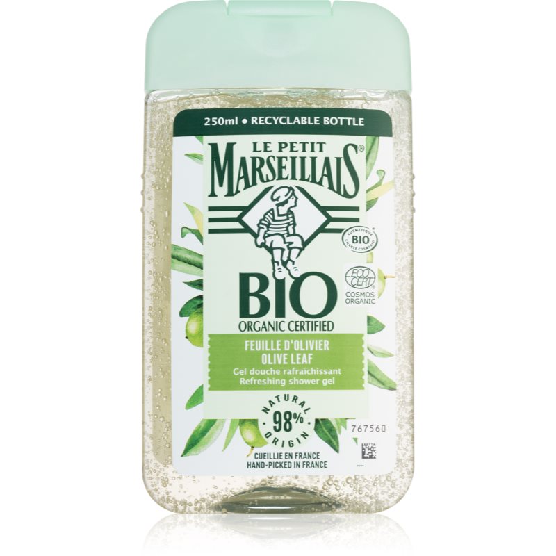 Le Petit Marseillais Olive Leaf Bio Organic osvěžující sprchový gel 250 ml - parfo.cz