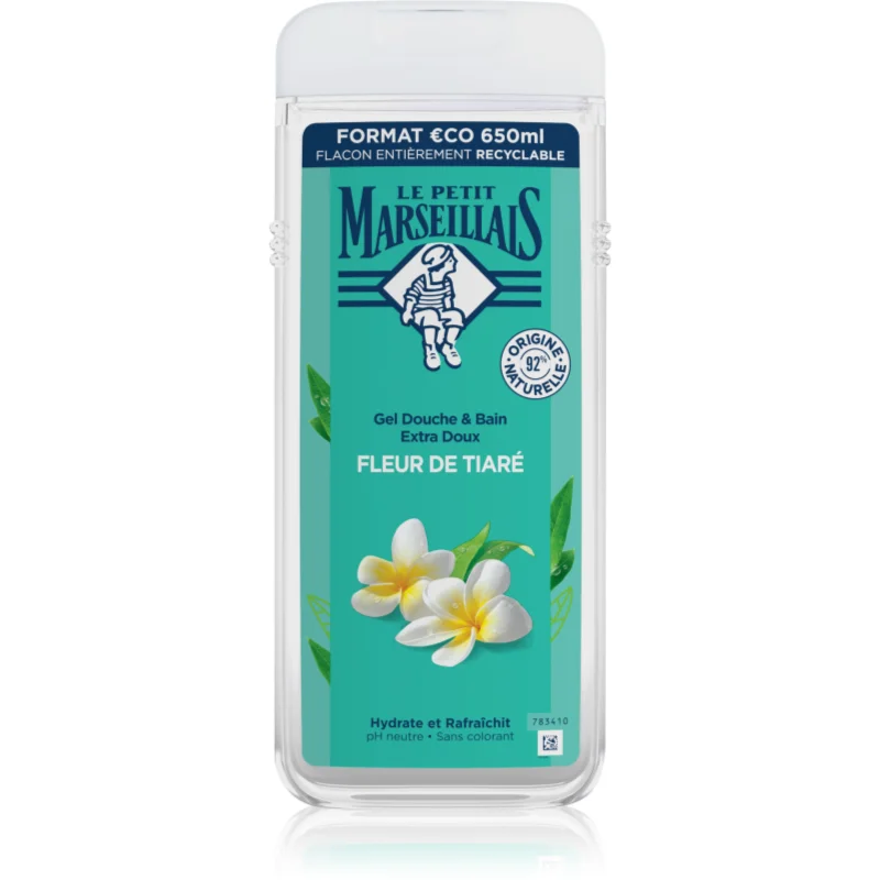 Le Petit Marseillais Tiaré Flower jemný sprchový gel 650 ml - parfo.cz