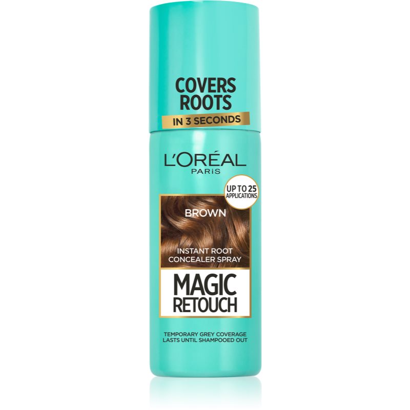 L’Oréal Paris Magic Retouch sprej pro okamžité zakrytí odrostů odstín Brown 75 ml - parfo.cz