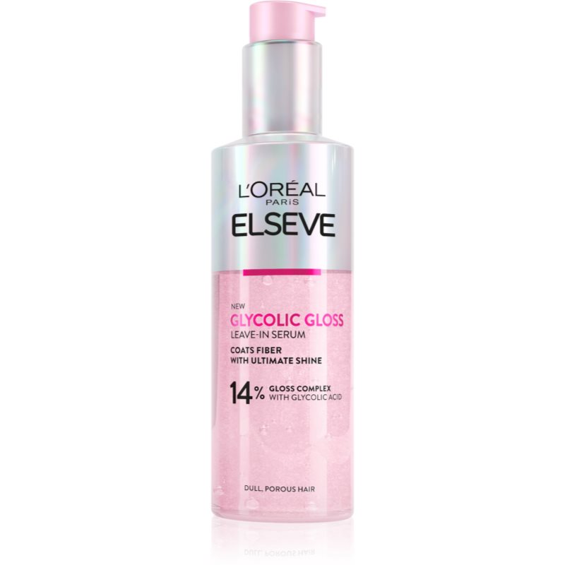 L’Oréal Paris Elseve Glycolic Gloss bezoplachové sérum pro posílení a lesk vlasů 150 ml - parfo.cz