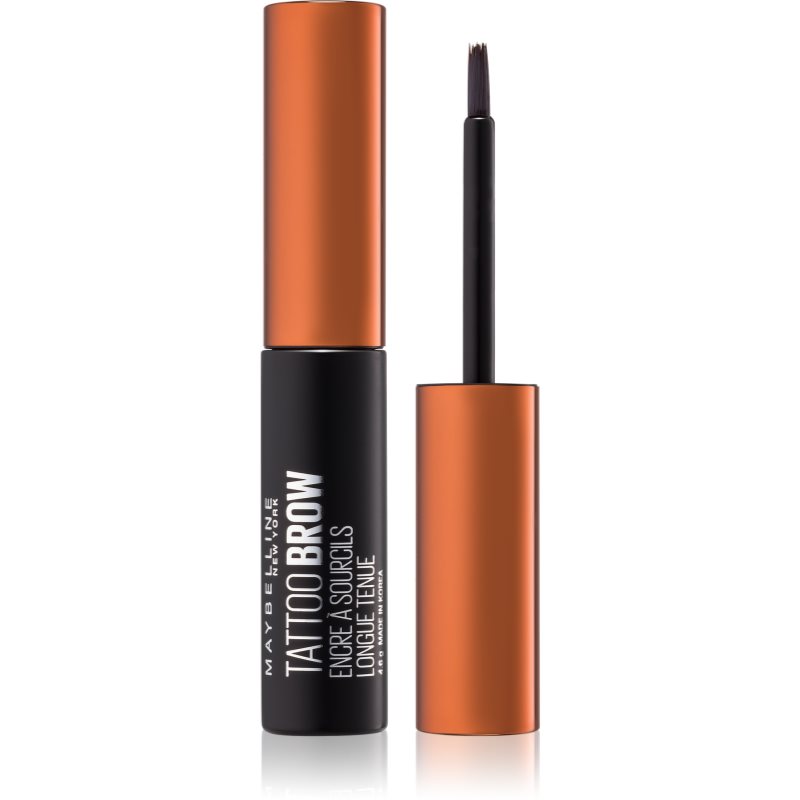 MAYBELLINE NEW YORK Tattoo Brow semi-permanentní gelová barva na obočí odstín Medium Brown 4.6 g - parfo.cz