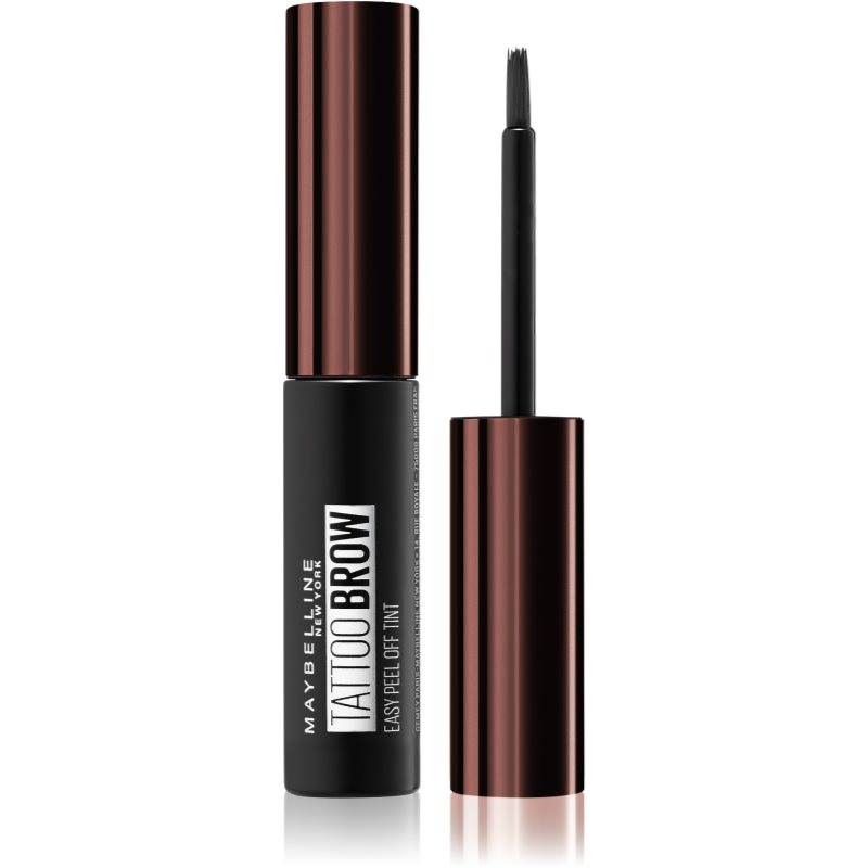 MAYBELLINE NEW YORK Tattoo Brow semi-permanentní gelová barva na obočí odstín Dark Brown 4.6 g - parfo.cz