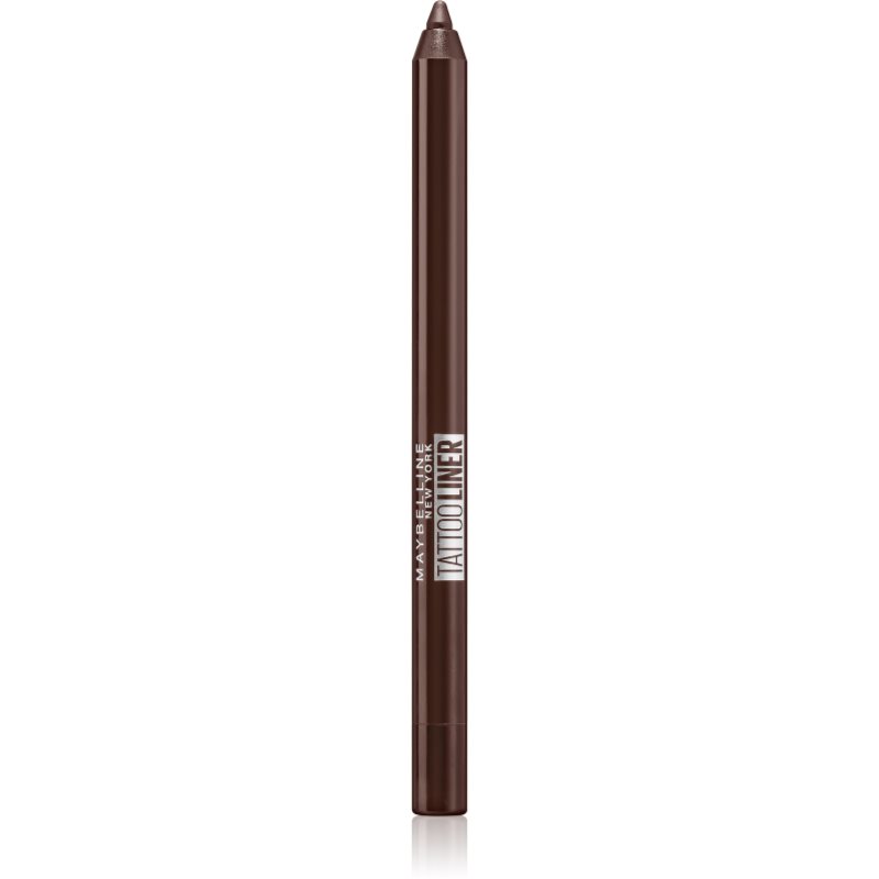 MAYBELLINE NEW YORK Tattoo Liner Gel Pencil gelová tužka na oči odstín 910 Bold Brown 1.3 g - parfo.cz