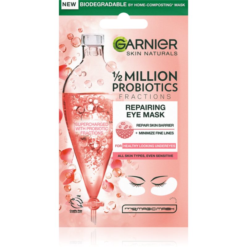 Garnier Skin Naturals maska na oči s probiotiky 6 g - parfo.cz