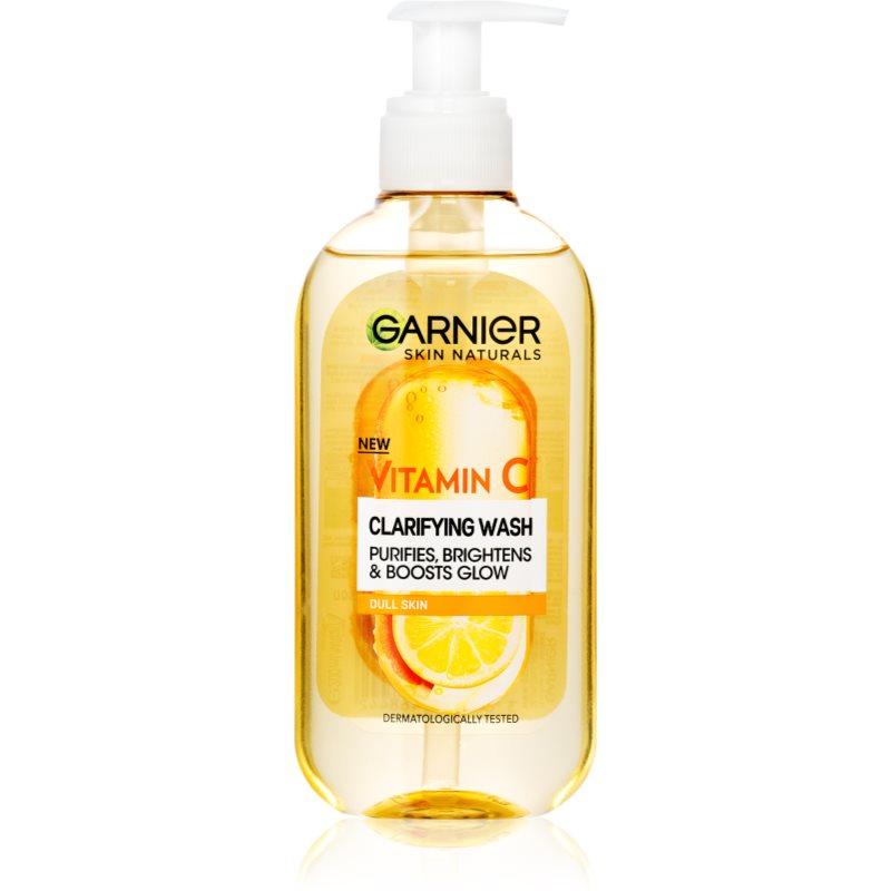 Garnier Skin Naturals Vitamin C rozjasňující čisticí gel na obličej 200 ml - parfo.cz