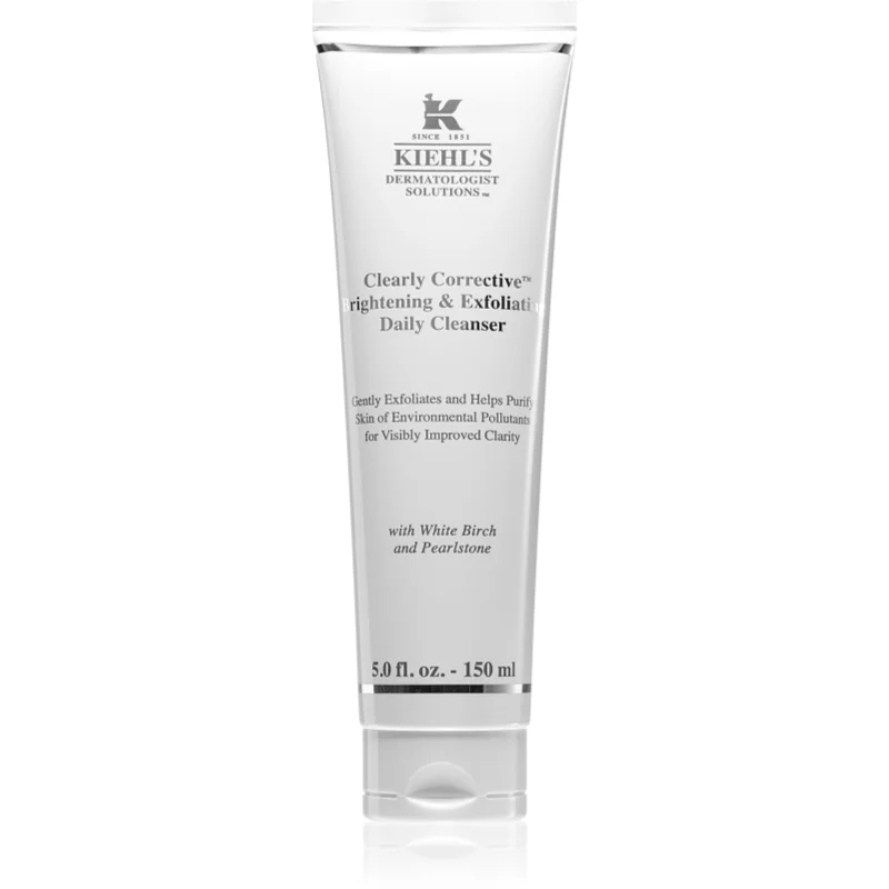 Kiehl's Dermatologist Solutions Clearly Corrective Brightening & Exfoliating Daily Cleanser rozjasňující čisticí gel pro všechny typy pleti včetně cit - parfo.cz