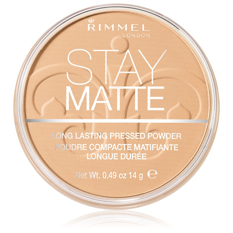 Rimmel Stay Matte pudr odstín 006 Warm Beige 14 g - parfo.cz